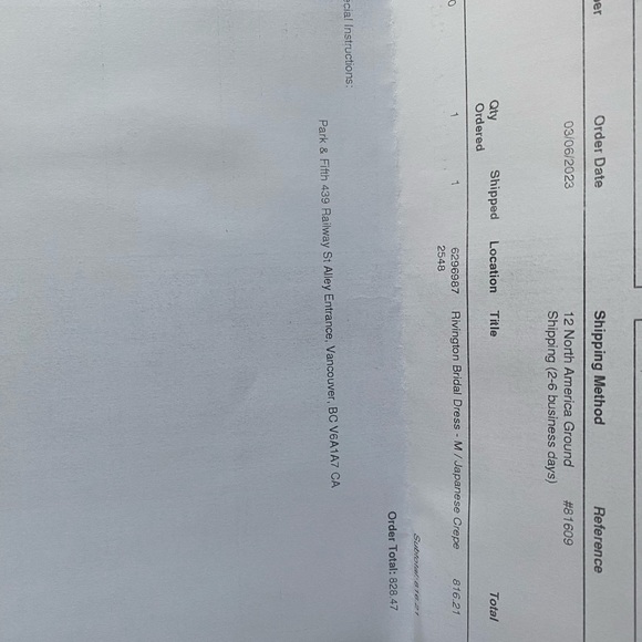 Rivington Bridal Wedding Dress - Picture 3 of 3